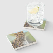 Onderzetter Leopard Stone (Zijkant)