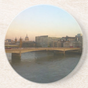 Onderzetter: London Bridge op Dawn Zandsteen Onderzetter