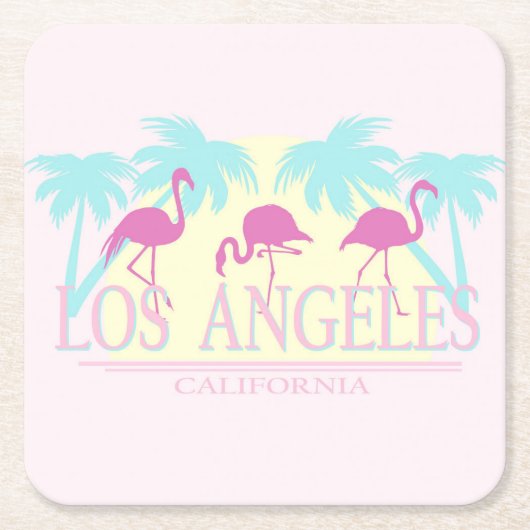 Onderzetter Los Angeles Paper (Voorkant)