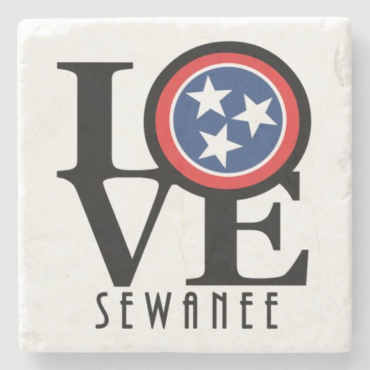 ONDERZETTER LOVE Sewanee Tennessee Stone (Voorkant)