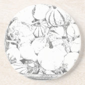 Onderzetter - Meloenen voor verkoop (Voorkant)