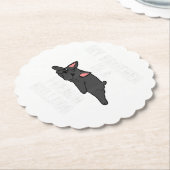 Onderzetter met bulldog Lover Stone | Lover Gift (Gekanteld)