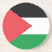 Onderzetter met de Palestijnse vlag (Voorkant)