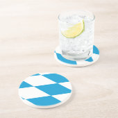 Onderzetter met de vlag van Beieren, Duitsland (Zijkant)