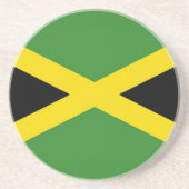 Onderzetter met de vlag van Jamaica (Voorkant)