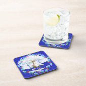 Onderzetter met Deer en een Wreath (Rechterzijde)