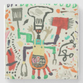 Onderzetter met Demonic Grillmaster (Voorkant)