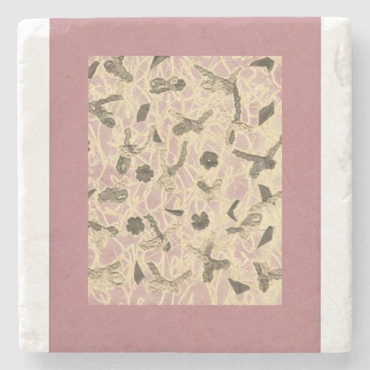 Onderzetter met drijvende bogen, opgerold (Voorkant)