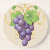 Onderzetter met druivenstoon (Voorkant)