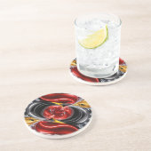 Onderzetter met Duitse kleuren Design (Zijkant)