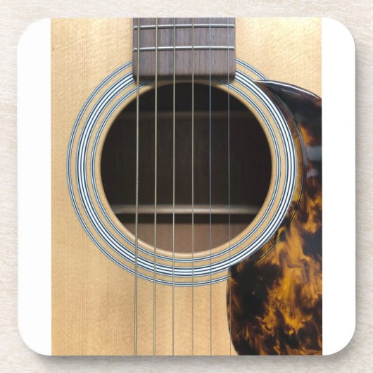 Onderzetter met een Guitar Soundhole (Voorkant)
