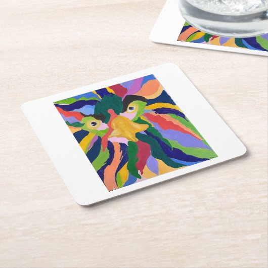 Onderzetter met Green Maurice (Schuin)