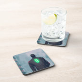 Onderzetter met harde kunststof cyberpunk (Rechterzijde)