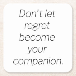 Onderzetter met inkt papier