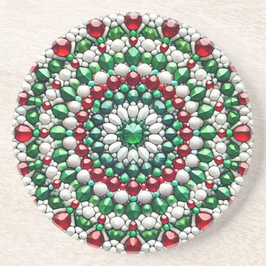 Onderzetter met Italiaans kleuren Design (Voorkant)