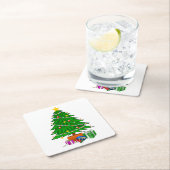 Onderzetter met kerstbomen (Insitu)