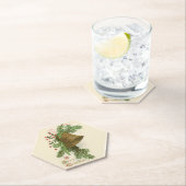 Onderzetter met kerstcadeau (Evergreen) (Insitu)