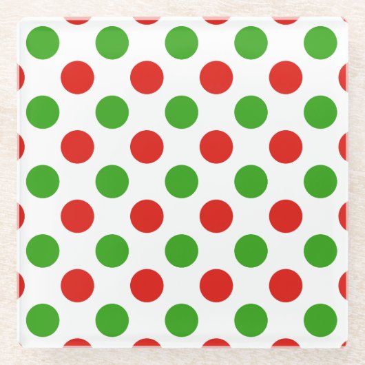 Onderzetter met kerstflesglas voor grote wratensta (Voorkant)