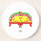 Onderzetter met kerstgraten (Voorkant)