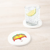 Onderzetter met kerstgraten (Zijkant)