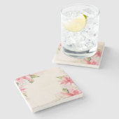 Onderzetter met Kerstmis Poinsettia (Zijkant)