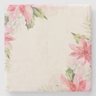 Onderzetter met Kerstmis Poinsettia