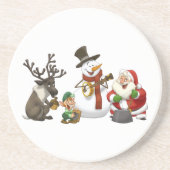 Onderzetter met kersttang (Voorkant)