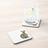 Onderzetter met konijnenglanzende kurk (Rechterzijde)