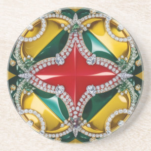 Onderzetter met Los Angeles Kleuren Design