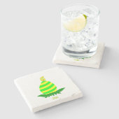 Onderzetter met marmer Stone (Zijkant)