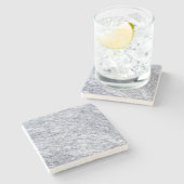 Onderzetter met marmer Stone Pattern Stone (Zijkant)
