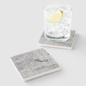 Onderzetter met marmer Stone Pattern Stone (Zijkant)