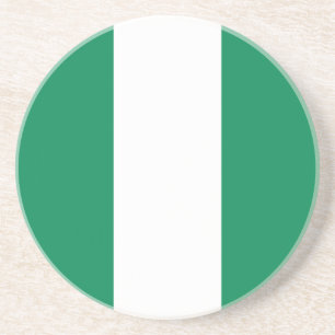 Onderzetter met Nigeriaanse vlag