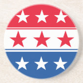 Onderzetter met patriottische stone (Voorkant)