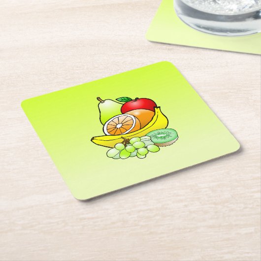 Onderzetter met pulp-bordpapier (Schuin)