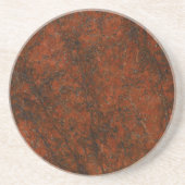 Onderzetter met rode steen (Voorkant)