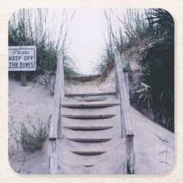 Onderzetter met Sand Dune Steps Afbeelding