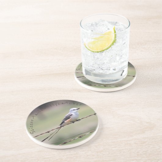 Onderzetter met schaarstaart (Zijkant)