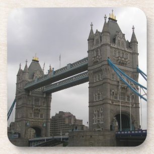 Onderzetter met towerbrug over de Theems