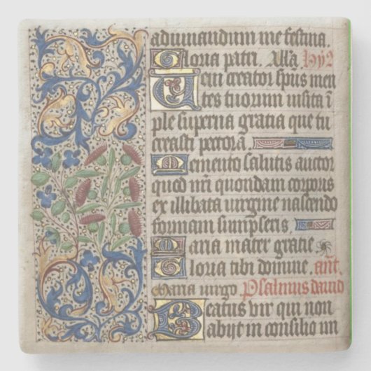 onderzetter met twee handgeschreven teksten (Voorkant)