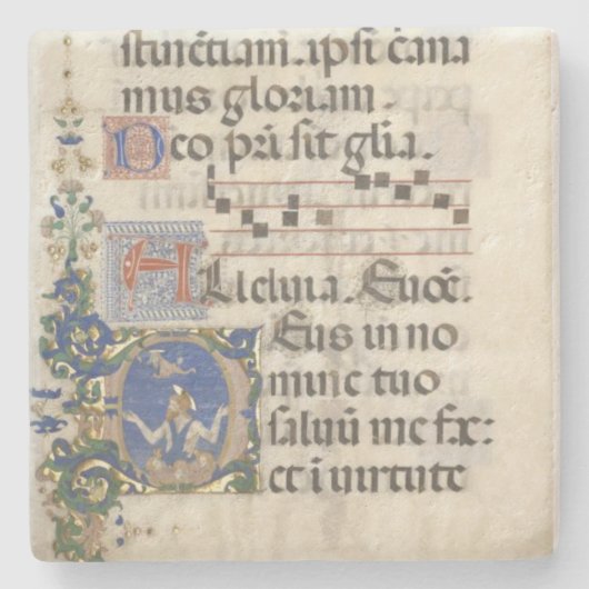 onderzetter met twee handgeschreven teksten (Voorkant)