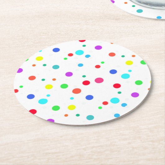 Onderzetter met veel O' spots (Gebogen)