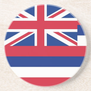 Onderzetter met vlag van Hawaï, Verenigde Staten