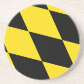 Onderzetter met vlag van München, Duitsland (Voorkant)