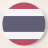 Onderzetter met vlag van Thailand (Voorkant)
