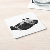 Onderzetter met zwaaiende ogen (Schuin)