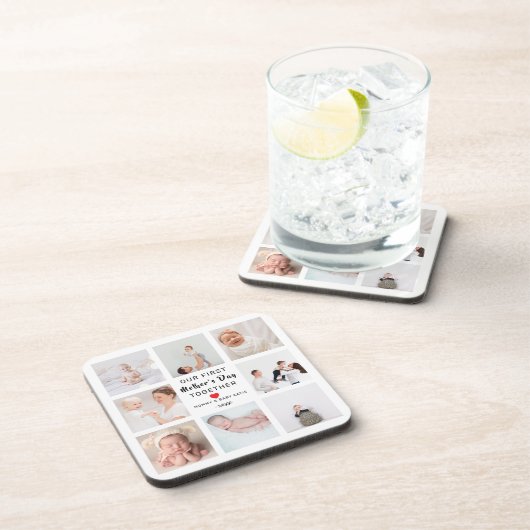 Onderzetter | Mijn eerste Moederdag foto (Rechterzijde)