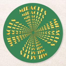 Onderzetter - MIRACLI in een Gold Star-ontwerp