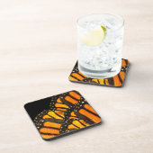 onderzetter monboogvlinder tegen zwarte vleugels (Rechterzijde)