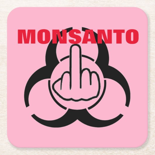 Onderzetter Monsanto Bio Hazard Flip (Voorkant)